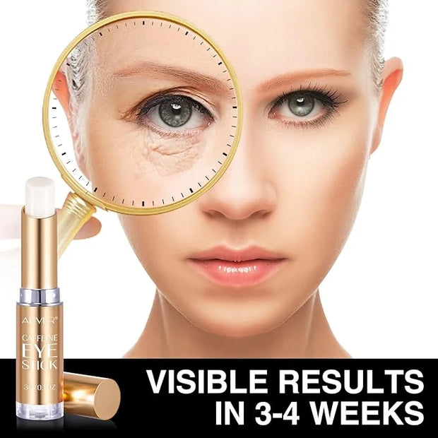 Caffeine Eye Stick, Eye Cream for Dark Circles and Puffiness, Ordinary Collagen Eye Serum Anti Aging,Bags Under Eyes Treat...