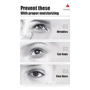 Moisturizing Elastic Eye Cream Relax Eye Skin Anti-Aging Hydrate Delicate Smooth Under Eye Bags Forehead Wrinkles Fine Lin...