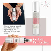 Hydrating Vegan Moisturizer with Vitamin E, Gotu Kola, and Pineapple – Age-Defying Face Cream for All Skin Types – Classic...