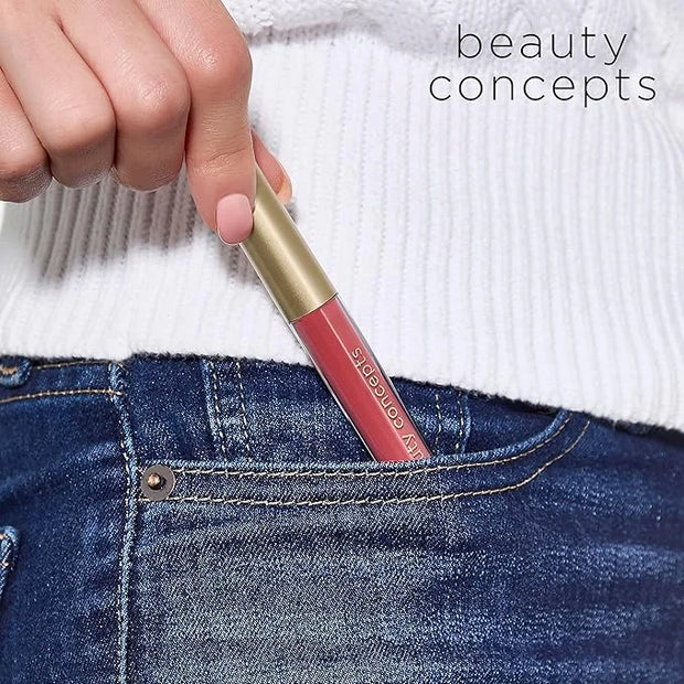 Beauty Concepts Lip Gloss Collection – Shimmering, Glossy Lip Makeup Set for a Radiant Finish, Red - Product Image