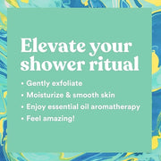 ASUTRA Dead Sea Salt Essential Oil Body Scrub Exfoliator (Invigorating Eucalyptus), 16 oz - Ultra Hydrating, Gentle, & Moi...