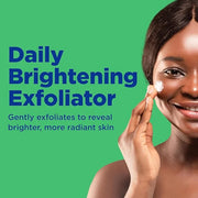 Differin Face Scrub Daily Brightening Exfoliator, Improves Tone and Texture for Acne Prone Skin, Green, 6 Fl Oz (Packaging...