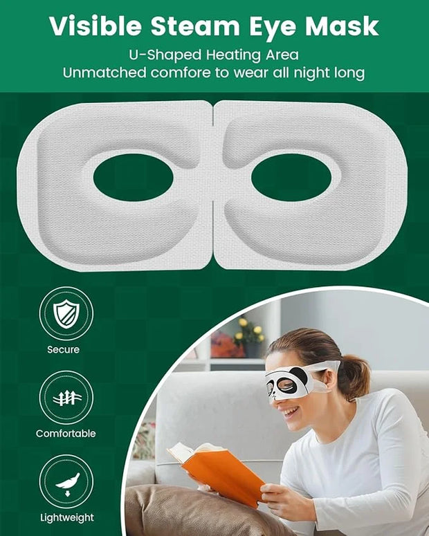 2024 New V-Shaped Lifting Chin & Neck Mask and Steam Eye Mask for Dry Eyes - Product Image