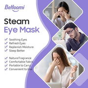 30Packs Steam Eye Mask, Heated Eye Mask Warm Compress for Eyes, Self Heating Warm Eye Masks Disposable Steam Mask for Home...