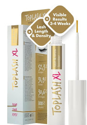 XL Lash and Brow Booster, Growth Serum with Eyelash and Eyebrow Enhancer, Promotes Stronger, Thicker, Healthier Lashes wit...