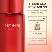 Donginbi Red Ginseng Essential Skin Care Set - Firming & Skin Barrier Repair Moisturizer, Hydrating Toner, Korean Red Gins...
