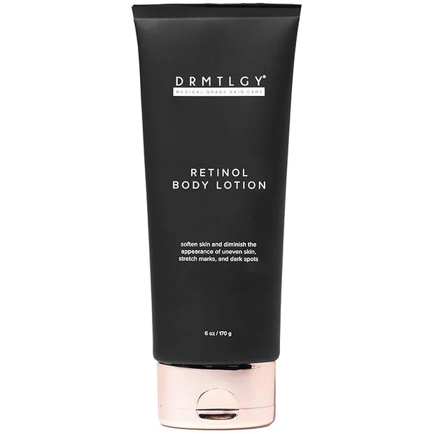 DRMTLGY Retinol Body Lotion for Women & Men - Hydrating & Firming Body Lotion - For Stretch Marks, Uneven Skin Tone & Dark...