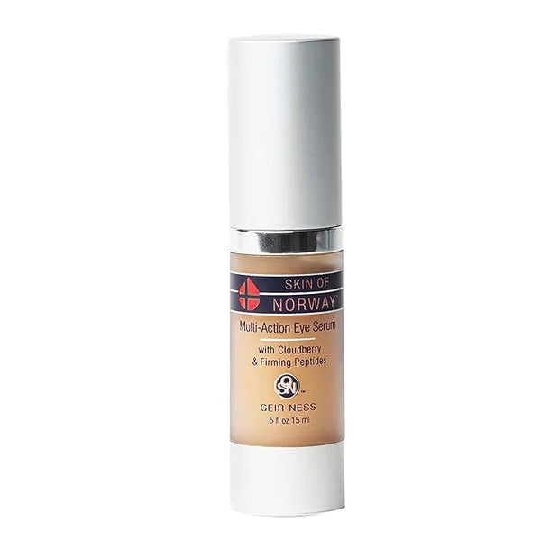 Geir Ness Skin of Norway Multi-Action Eye Serum - Cloudberry & Firming Peptides - Illuminate Dark Circles - For Tired and ...