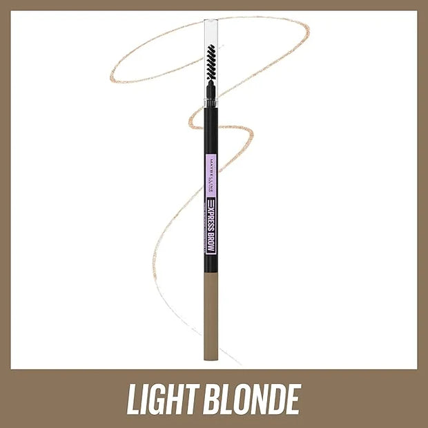 Maybelline Brow Ultra Slim Defining Eyebrow Makeup Mechanical Pencil With 1.55 MM Tip And Blending Spoolie For Precisely D...