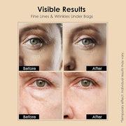 Instant Temporary Eye Tightener: Eye Tightener cream Reduces Under Eye Bags, Dark Circles & Puffiness, Anti Aging Fine Lin...