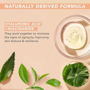 Hyaluronic Acid Eye Cream - USA Made with Natural & Organic Ingredients, Cooling Under Eye Gel & Brightener, Dark Circles ...