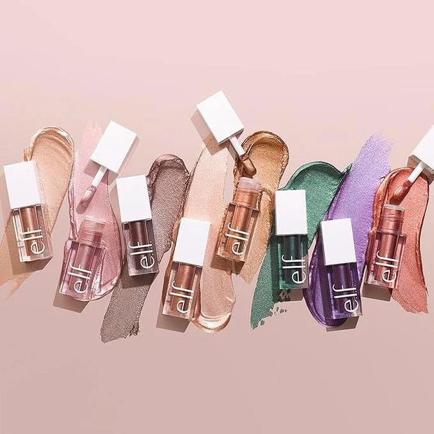 e.l.f. Liquid Metallic Eyeshadow, Quick-Drying, Long-Lasting, Gel-Based Formula For One-Swipe Pigmented Coverage, Vegan & ...