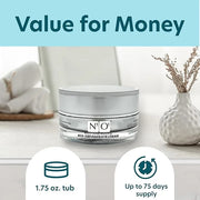 Age-Defiance Eye Cream - Day & Night Moisturizer with Nitric Oxide, Hyaluronic Acid, Complex Peptides, Ceramides - Hydrati...