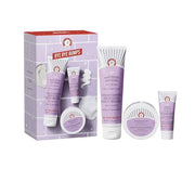 First Aid Beauty - Bye Bye Bumps Kit: KP Bump Eraser Body Scrub, 4 oz, Smoothing Lotion, 1oz, and Ingrown Hair Pads, 28 Pa...