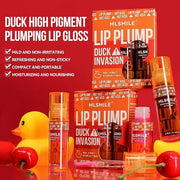 3 Colors Duck Lip Plumper Gloss,High Pigment Plumping Lip Gloss,Hydrating Lip Glow Oil, Lip Balm for women, Vegan Lip Make...