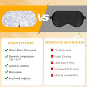 XPCARE 32 Pack Steam Eye Masks for Dry Eyes, SPA Warm Sleep Eye Mask, Disposable Heated Eye Mask for Dark Circles, Puffy E...