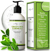 Facial Conductive Gel for Microcurrent Device with Korean Green Tea Extract, Aloe Leaf Water, Hyaluronic Acid - Primer Con...