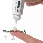 The INKEY List Retinol Eye Cream 0.5 oz/15ml, Reduce Wrinkles and Fine Lines, Night Cream, Vegan Friendly, Suitable For Al...