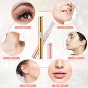 Chumia 2 Pcs Electric Eyebrow Trimmer Women Precision Face Razors Mini Shaver with Comb Christmas Women Gift Battery Opera...