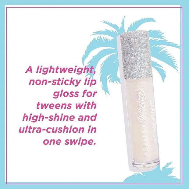 Petite 'n Pretty - Fully Feathered Volumizing Mascara & 10K Shine Lip Gloss (Diamond Heist) - Natural and Non-Toxic Face M...