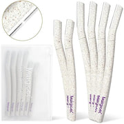 Eco-Friendly Women's Dermaplaning Razor - Multipurpose Exfoliating Tool with Anti-Cut Blades & Biodegradable Handle for Si...