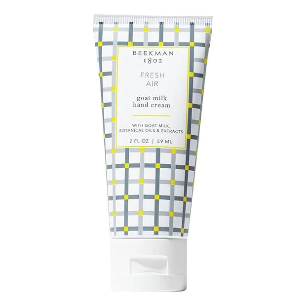 Beekman 1802 Goat Milk Hand Cream, Fresh Air - 2 oz - Moisturizing Lotion for Dry Skin - Anti-Aging Hydration - Good for S...