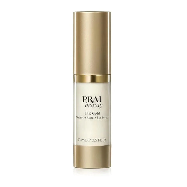 PRAI Beauty 24K Gold Wrinkle Repair Eye Serum - Anti-Aging & Anti-Wrinkle Serum - 0.5 Oz - Product Image