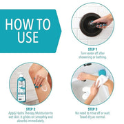 Curel Hydra Therapy In Shower Lotion, Itch Defense Body Moisturizer with Advanced Ceramide Complex, Vitamin E, & Oatmeal E...