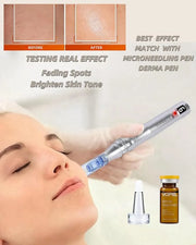 Vitamin C Serum for Face Hyaluronic Acid Serum Anti Aging Moisturizer 0.35 oz 4 Vials Facial Serums BB Glow Starter Kit (4...