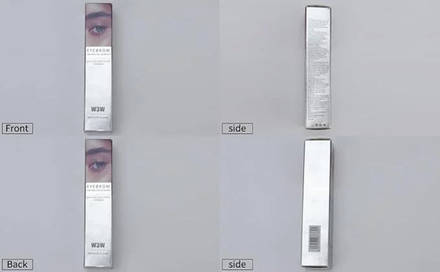 Eyebrow Serum,W3W Eyebrow Growth Serum Advanced Formula for Boost Longer, Fuller, and Thicker Brows Lashes,3 ML (White) - ...
