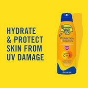 Banana Boat Protection + Vitamins Sunscreen Spray SPF 50 | Moisturizing Sunscreen with Vitamin C & Niacinamide | Banana Bo...