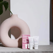 THISWORKS Prep and Glow Gift Set - Travel Size Kit with Perfect Legs Skin Miracle and Perfect Heels Rescue Balm Foot Cream...