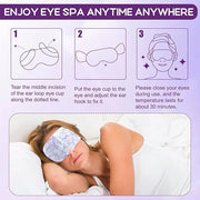 XPCARE 32 Pack Steam Eye Masks for Dry Eyes, SPA Warm Sleep Eye Mask, Disposable Heated Eye Mask for Dark Circles, Puffy E...