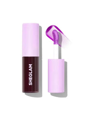 SHEGLAM Jelly Wow Tinted Lip Oil Plumping Lip Gloss Natural -Baby Steps - Product Image
