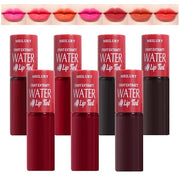 7 Colors Korean Lip Tint Stain Set Long-lasting Waterproof Velvet Lip Tint Moisturizing Lip Gloss Set，Multi-Use Lip and Ch...