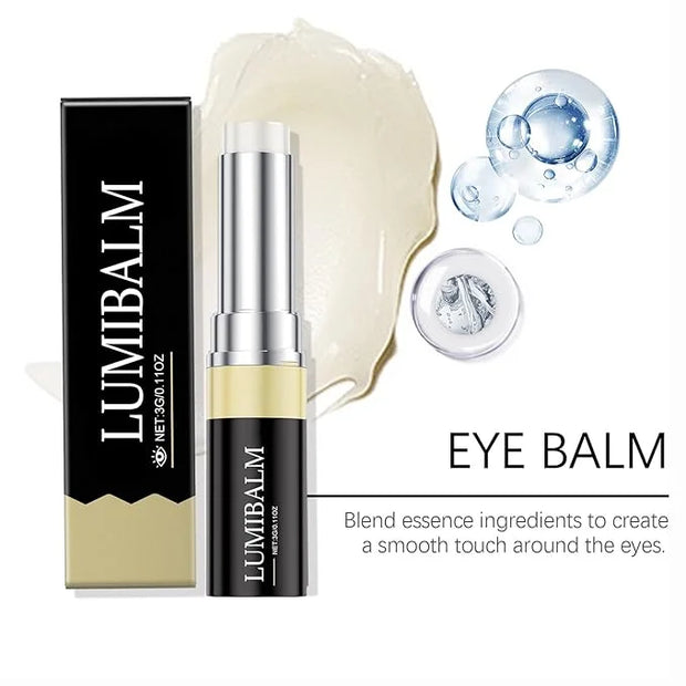 LumiBalm for Under Eye Bags, Under Eye Balm Stick Hydrating, Turmeric Retinol Eye Cream Stick, Eye Bags Serum for Puffy Ba...