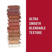 Rimmel London Magnif'Eyes Eyeshadow Palette, 12 Shades, Blendable Formula, Versatile, 005, Spice, 0.5oz - Product Image