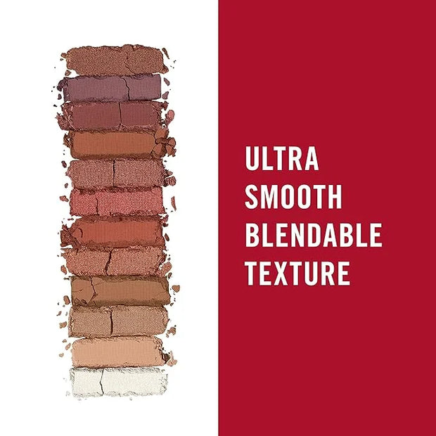 Rimmel London Magnif'Eyes Eyeshadow Palette, 12 Shades, Blendable Formula, Versatile, 005, Spice, 0.5oz - Product Image