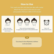 [K Beauty Snp] 24K Gold Firming Eye Patch | 11,900mg of Collagen with 24K Gold | Tightening and Hydrating for All Skin | U...