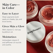 goop Beauty Cream Blush | Sheer Pop of Color for Lips & Cheeks | Vitamin C, Vitamin E & Safflower Oil | Natural Makeup for...