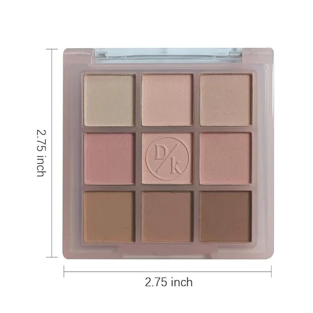 Eyeshadow Palette Makeup- 9 Colors matte nude naked Eyeshadow Palette Matte Korean Natural Eye Shadow palettes Highly Pigm...
