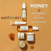 Earth To Skin Honey Manuka Calming Night Cream – Nourishing Moisturizer with Shea Butter, Macadamia Oil & Glycerin – 2.0 f...