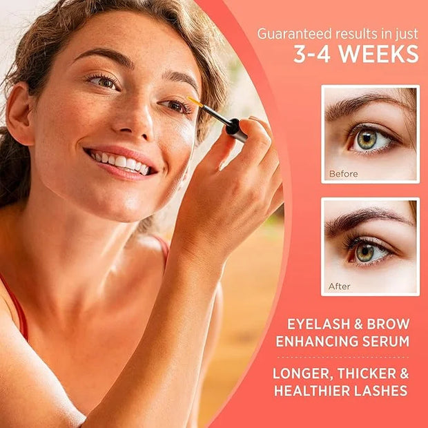 Natural Vine Eyelash Growth Serum: Lash Enhancing Serum with Advanced Formula to Boost Longer Fuller and Thicker Looking L...