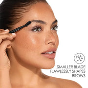 Japonesque Brow Touch Up Razors with Ultra-Sharp Stainless Steel Blades, for Removal of Unwanted Facial Hair and Peach Fuz...