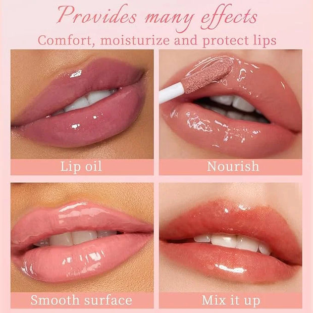Korean Lip Oil - Fruity Flavor Lip Glow Glow