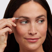 Tweezerman Hollygraphic Micro Mini Slant & Point Tweezer Set - Eyebrow Tweezers for Women and Men - Product Image