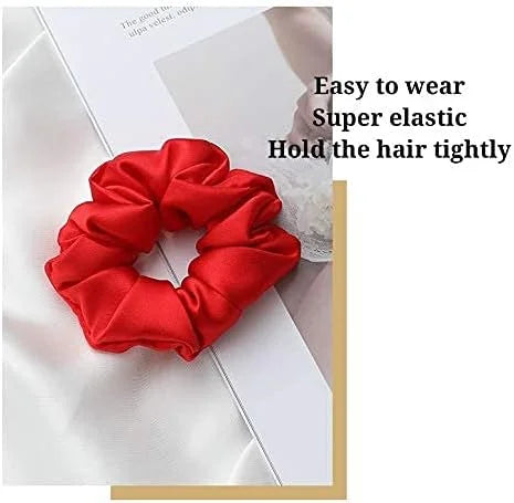 Silk Satin Sleeping Eye Mask, Red Sleep Eye Night Blindfold for Women and Men, Soft Breathable Blackout Eyeshade Eye Cover...