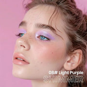 evpct Light Purple Shimmer Cream Eye Shadow Brightener Sticks Set for Eyes, Light Purple Shimmery Matte Pencil Eye shadow ...