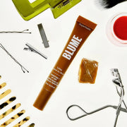 Blume Tri-Peptide Toffee Soft Brown Tinted Lip Balm - Superbalm Lip Moisturizer with Shea Butter and Squalane to Deeply Hy...