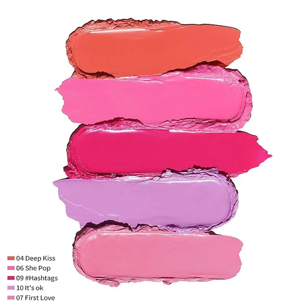Oulac Coral Peach Red Lipstick for Women - Moisturizing Lip Stick Red, Glossy Tinted Lip Balm, Sheer Shine Juicy Finish, L...
